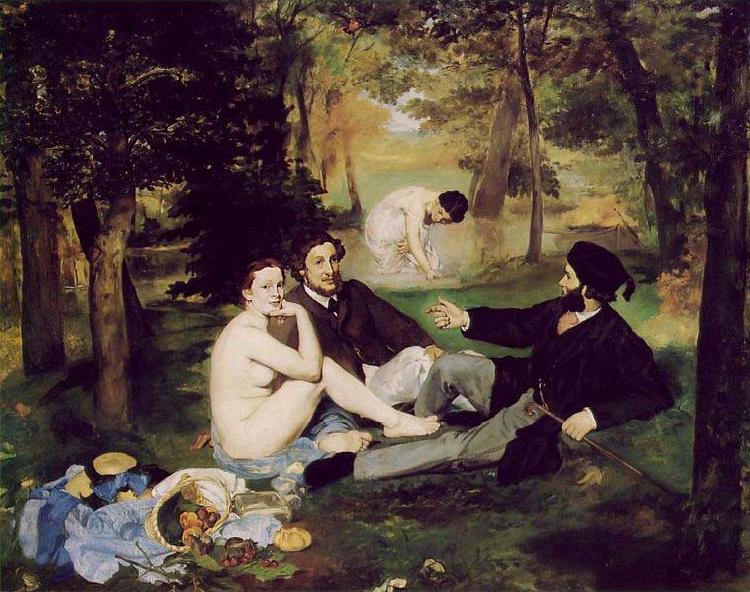 Edouard Manet The Luncheon on the Grass Germany oil painting art